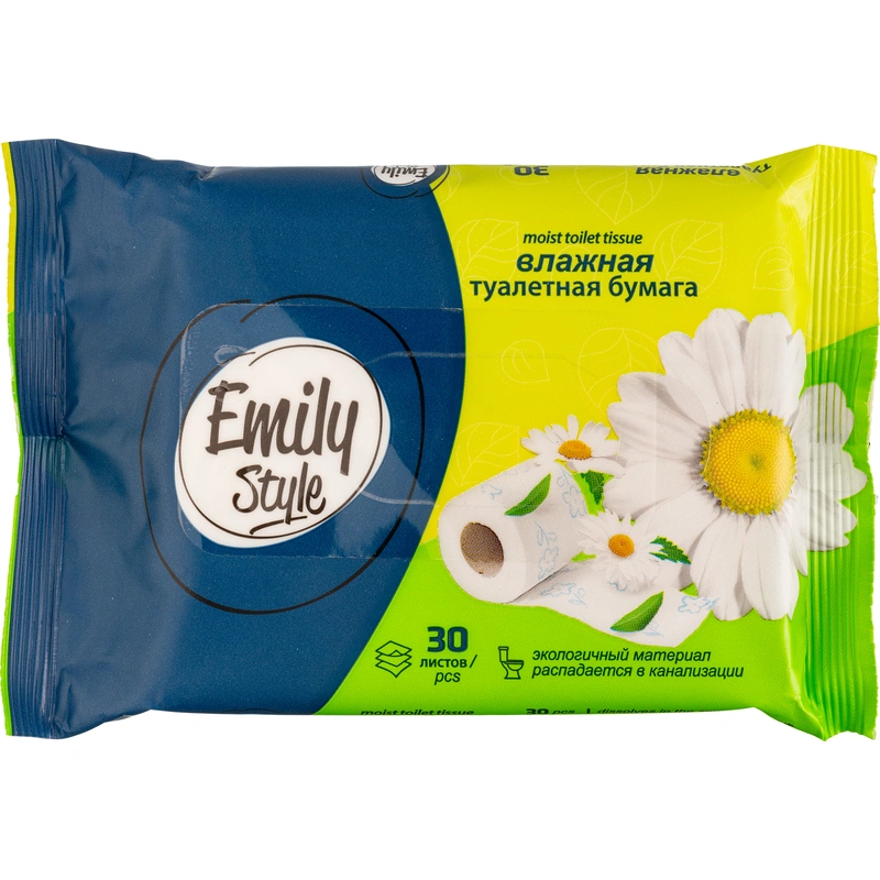 Бумага туалетная влажная