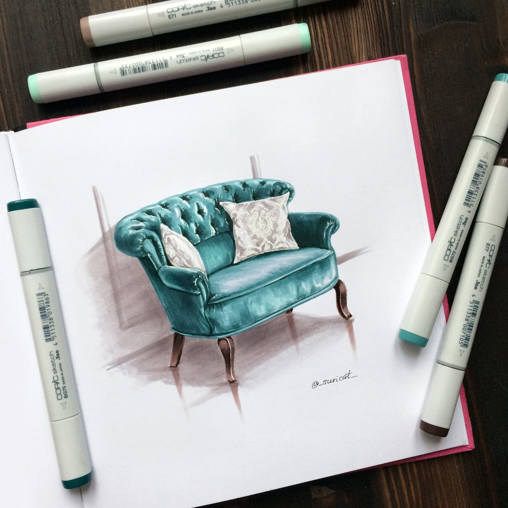 Как рисовать маркерами на бумаге и разных поверхностях