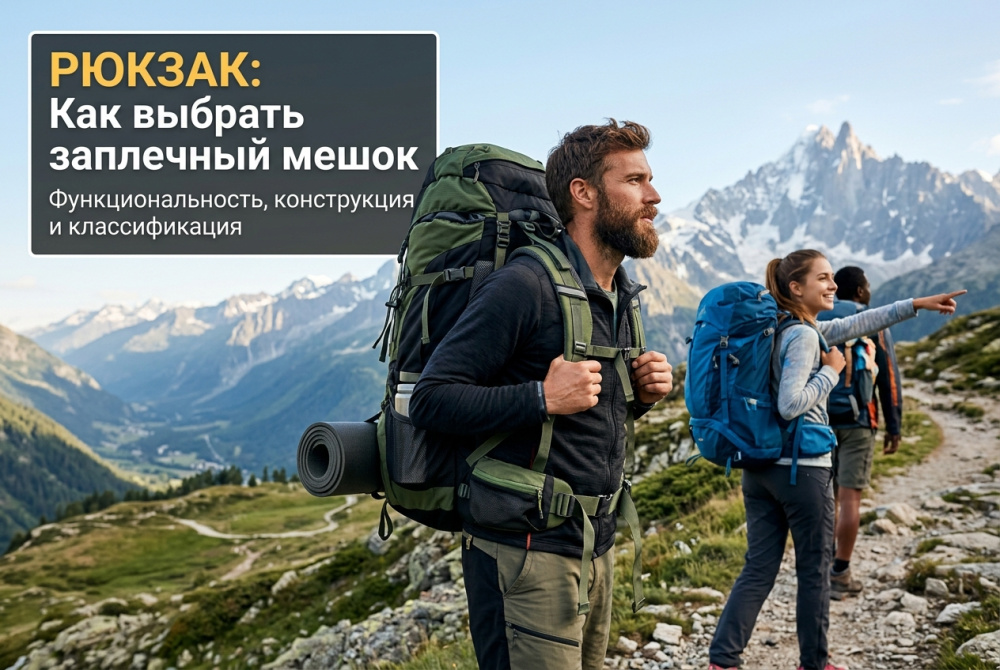 Классификация рюкзаков: выбираем нужное
