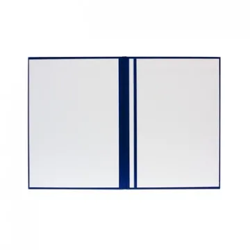 Папка адресная КОНКОРД, синий, А4