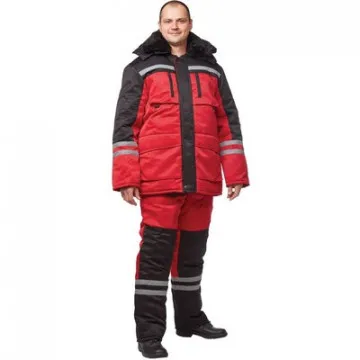 Костюм зимний муж з03-КПК крас/чер (р.56-58) 182-188