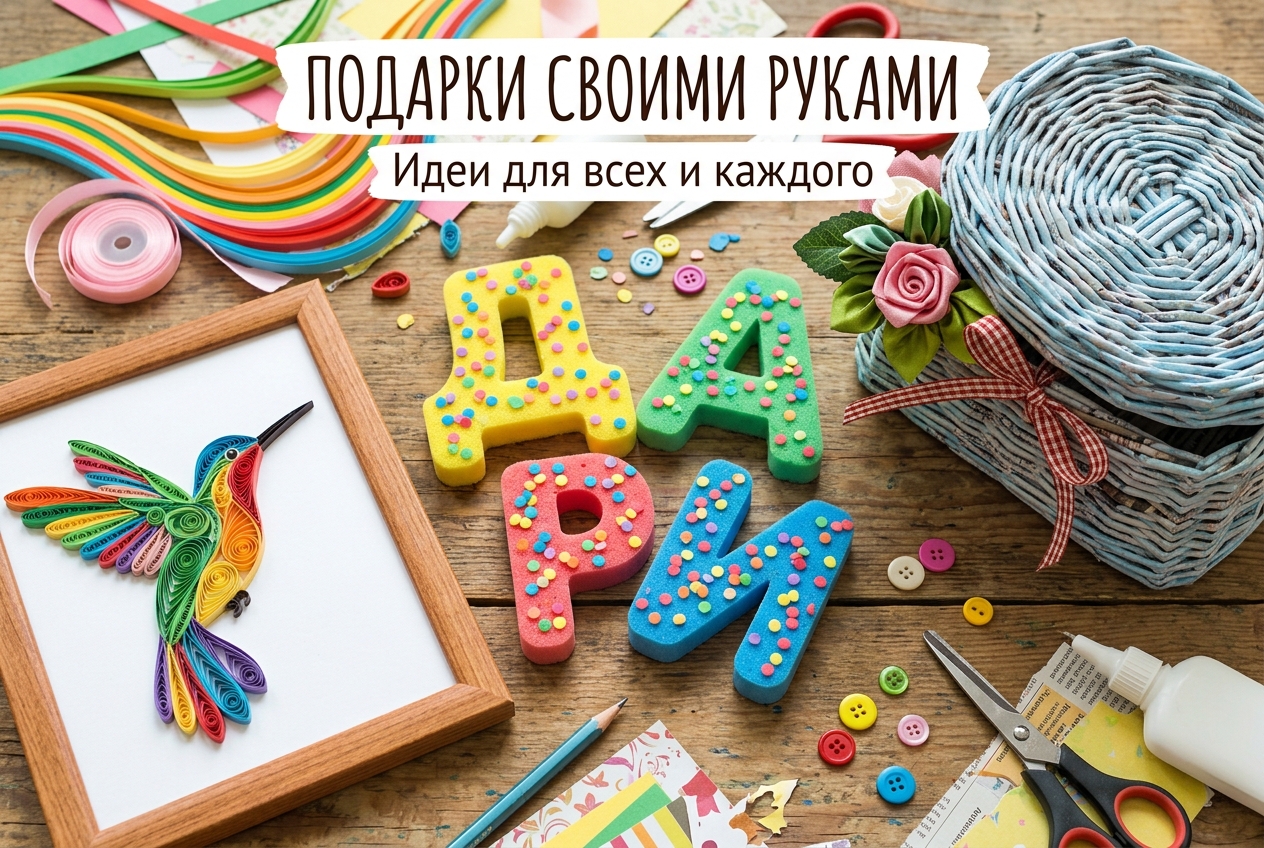 Подарки своими руками