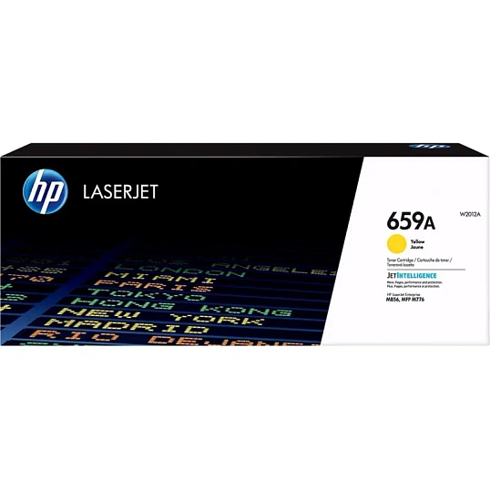 Тонер-картридж HP 659A W2012A желтый для LJ M856/M776