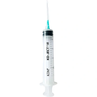 Шприц 3-комп. однораз. 20мл LL 14G(2,1x30) прил. 50шт/уп KD-JECT