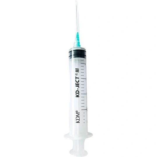 Шприц 3-комп. однораз. 20мл LL 14G(2,1x30) прил. 50шт/уп KD-JECT