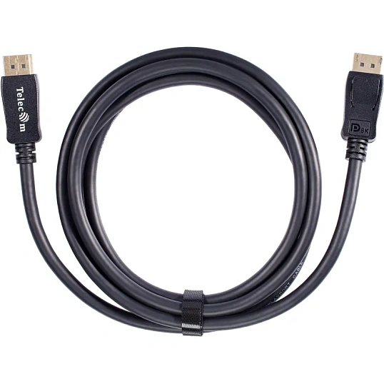 Кабель DP-DP соединительный 1.4V 8K@60Hz  2м , Econom, Telecom (TCG745C-2M)
