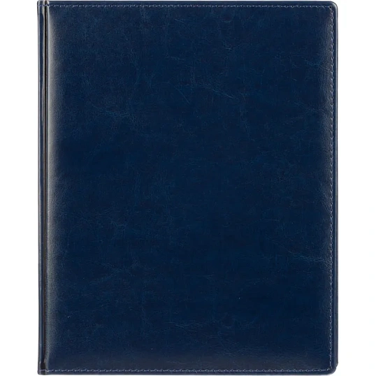 Еженедельник датированный 2026, синий,А4, 213х265 мм,160 стр,АТТАСНЕ Agenda