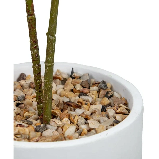 Цветок искусственный Дерево в цемент горшке с подставк,Д140 Ш140 В790,Mia8