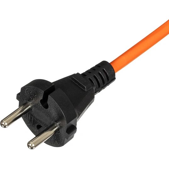 Удлинитель Topfort ПВС 2х1,5кв.мм, 50м на пласт.катушке, 4 роз. б/з, IP44