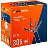 Кабель BigTech BT-CECR-014 CCA FTP 4 пары, кат.5e AWG24 PVC 305м сер