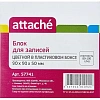 Блок для записей в подставке ATTACHE в стакане 9х9х5 цветной блок 80 г