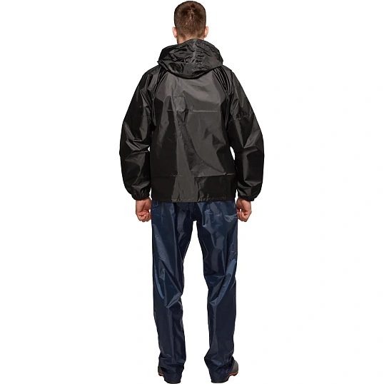 Куртка-ветровка Лидер черная S (44-46)