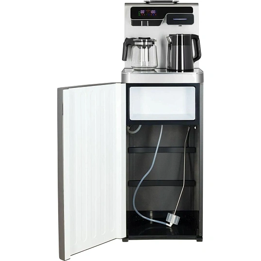 Кулер Ecotronic TB44-LE silver с чайным столиком Тиабар