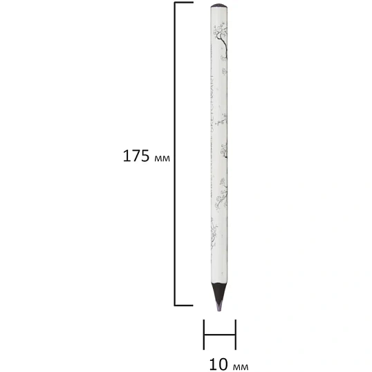 Карандаши цветные СКЕТЧ-КАРАН.SKETCH&ART,УТОЛЩ,4ММ,МЕТАЛЛИК,6 ЦВ,30-0118/01