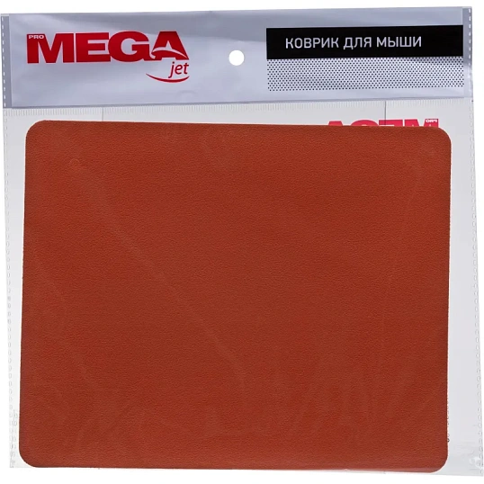Коврик для мыши HMP0004 иск.кожа/22х18х0,12/оранжевый