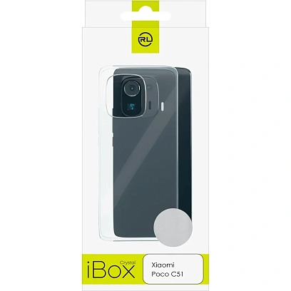 Чехол накладка силикон Red Line iBox Crystal для Xiaomi Poco C51 (прозрачн)