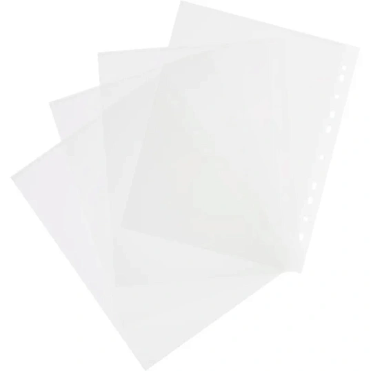 Файл-вкладыш уголок с перфорацией А4 Attache,180 мкм,10 шт./уп