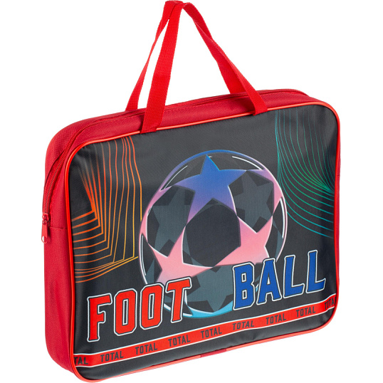 Папка школьника А4 с ручками + твердое дно, ШИРОКАЯ ПШ-11, ЛИГА 2025