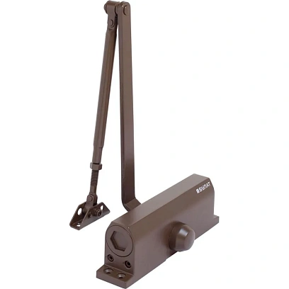 Доводчик дверной БУЛАТ ULTIMATE ДД-150 A-C (80-160 кг) корич,морозост(10)