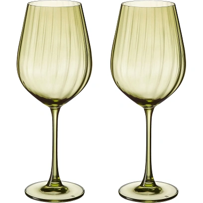 Набор бокалов д/красн вина COLUMBA OPTIC; Травянисто-зел 650мл 2шт, БСС0515