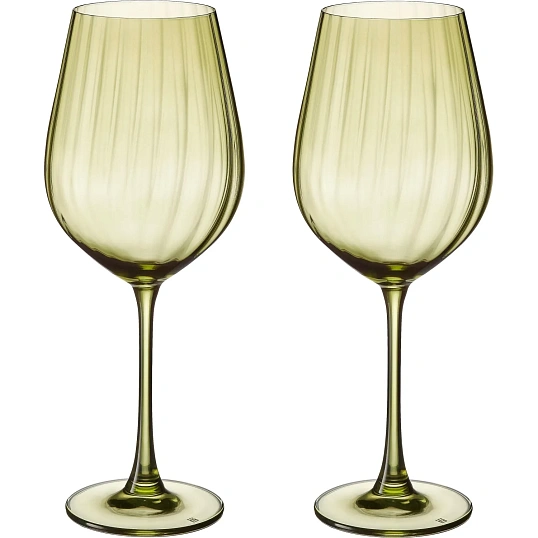 Набор бокалов д/красн вина COLUMBA OPTIC; Травянисто-зел 650мл 2шт, БСС0515