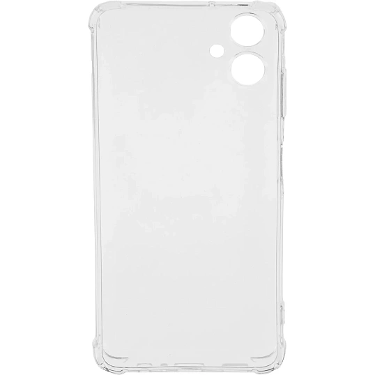 Чехол PERO силикон для Samsung A06 прозрачный усиленный