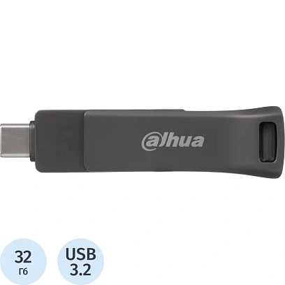 Флеш-память Dahua 32 ГБ, USB3.2 Gen1 DHI-USB-P629-32-32GB