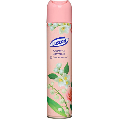 Освежитель воздуха Luscan 330мл Ароматы цветения сухое распыл