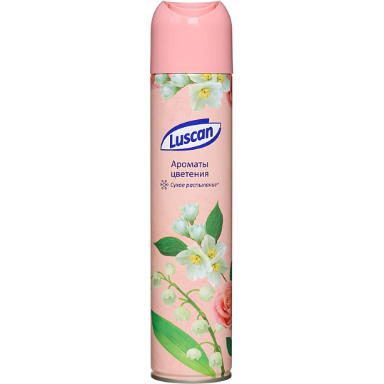 Освежитель воздуха Luscan 330мл Ароматы цветения сухое распыл