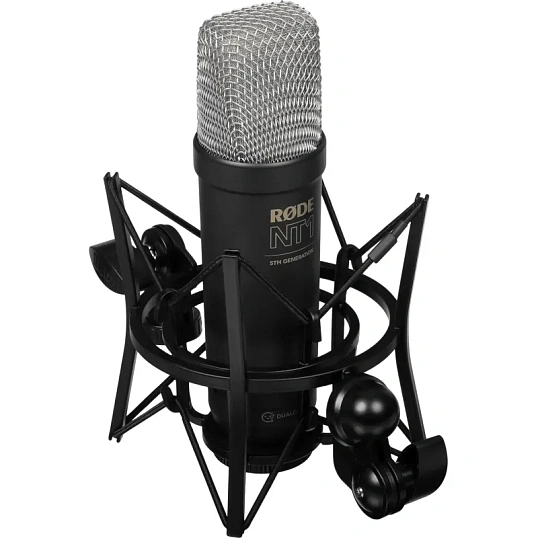 Микрофон Rode NT1 5th Generation Black, студийный, конденс, АЦП 192кГц, DSP