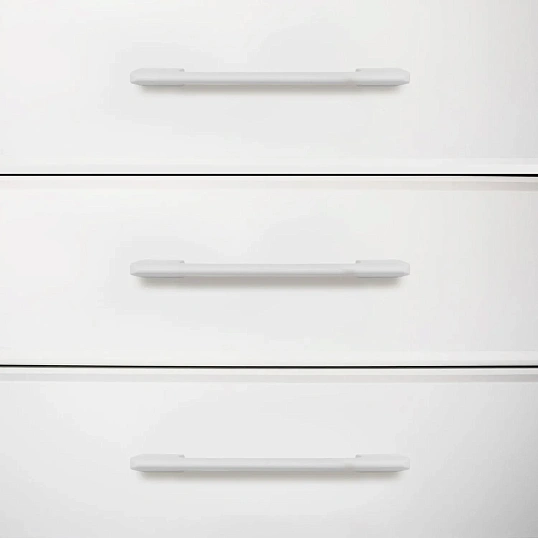 Ручка УЗК_скоба меб.StahlBuro A300-128 (16664) W матовый белый 2шт/уп