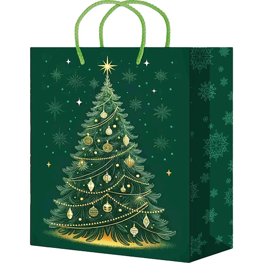 Пакет подарочный ламин.(324x445x102)XL25 521/522/523/524/525 mix_НГ 10шт/уп