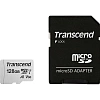 Карта памяти Transcend 300S microSDXC 128Gb UHS-I Cl10 +ад, TS128GUSD300S-A