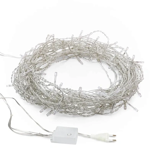 Гирлянда светодиодная Твинкл 15 метров, 120 LED, 8 режимов, Мульти 303-199