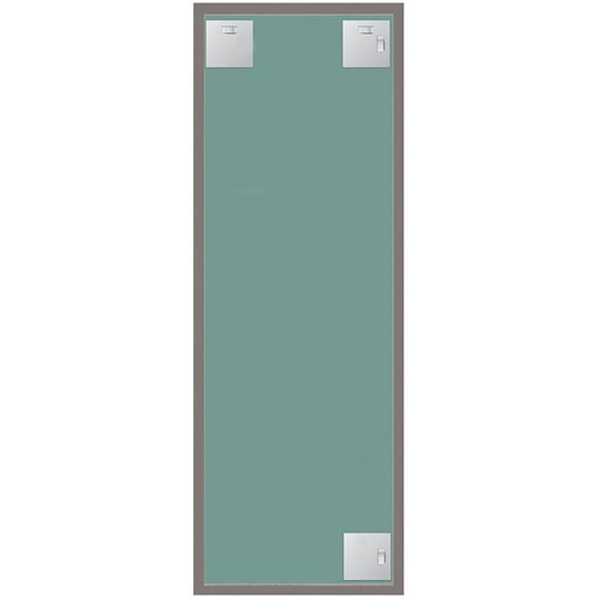 Зеркало МИР_Комус Мебель в раме  ПЛС 300х900 (КС365007003) темно-серый