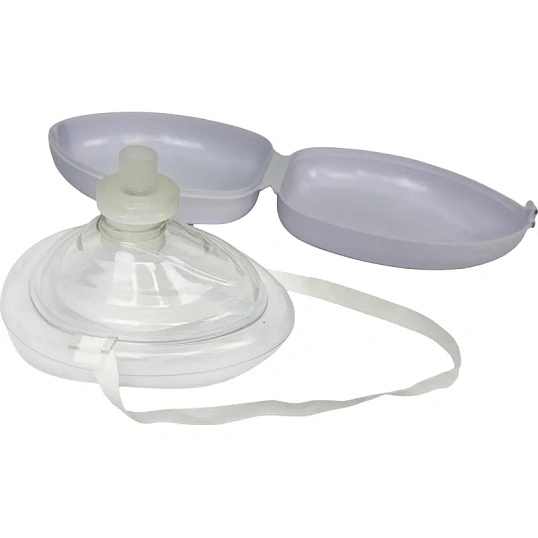 Устройство (Маска) СЛР складная одноразовая для детей и взрослых