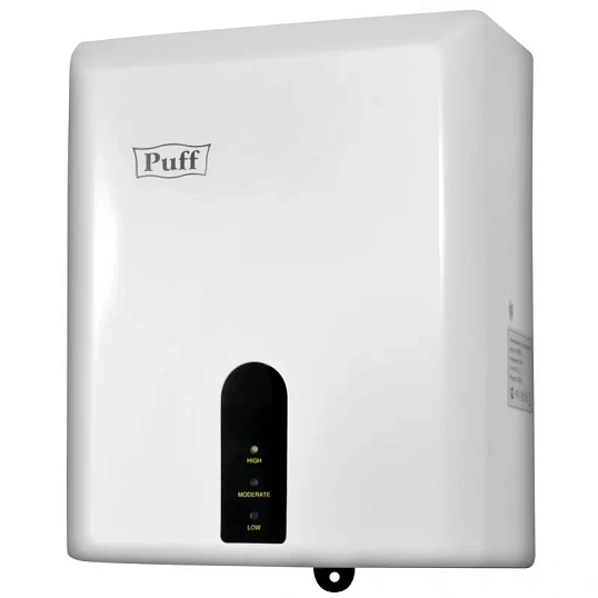 Сушилка для рук электрическая 1,2 кВт белая Puff-8810