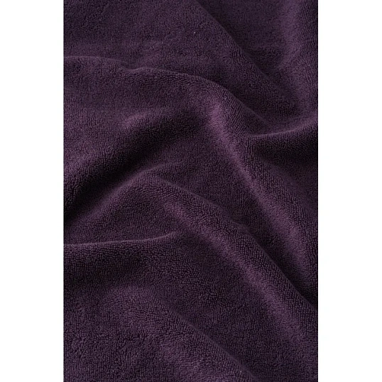 Набор полотенец махровых 2 шт (50x80, 70x130) HOME COLLECTION, сливовый