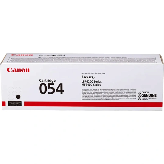 Картридж лазерный Canon 054 BK 3024C002 чер. для MF645Cx//LBP623Cdw
