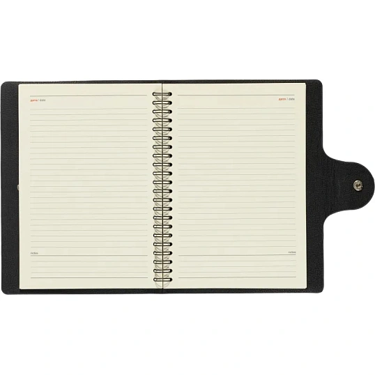 Ежедневник недатированный Fluid Attache Selection сер-гол. 140х200 мм,192с
