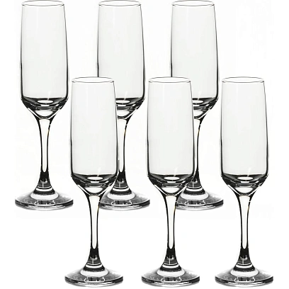 Набор бокалов изабелла 6 шт. 200 мл