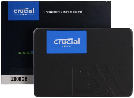 SSD накопитель Crucial BX500 2TB 2.5 Client SATA(CT2000BX500SSD1)
