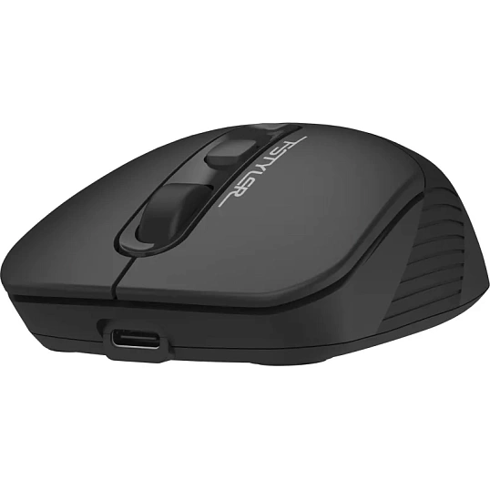 Мышь компьютерная A4Tech Fstyler (FB10C STONE BLACK) черн/2400dpi/беспр/4кн