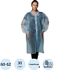 Халат н/с процед, рук.рез, лип, XXXL(60-62), пл30, Комус, гол, 10шт/уп