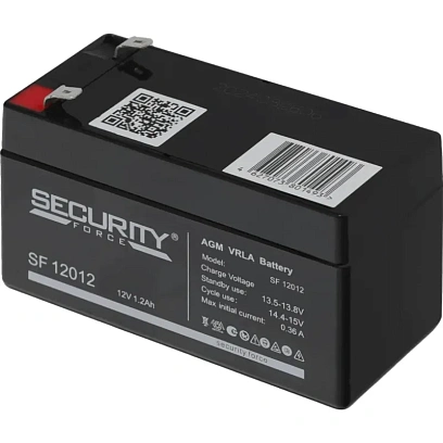 Батарея для ИБП Security Force SF 12012 12В/1.2, F1 (97x43x53мм)