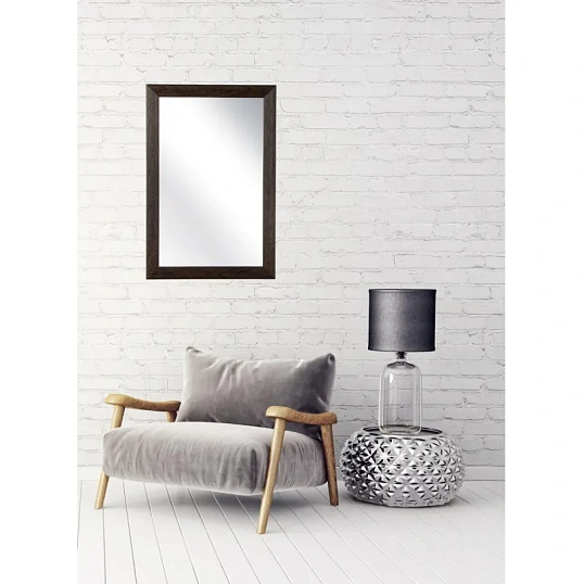 Зеркало МГЛ_настенное Комус Мебель НБ70 (400x600) багет ПЛС венге