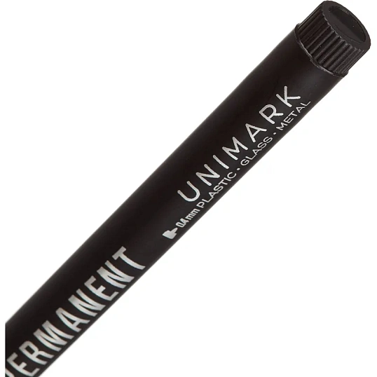 Маркер перманентный BrunoVisconti  ДЛЯ CD UNIMARK SLIM черный 22-0028
