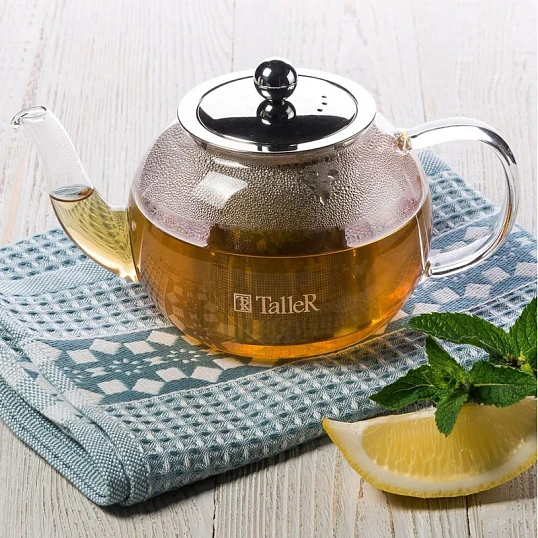 Чайник заварочный TalleR, стекло, 800мл (TR-31370)