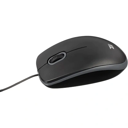 Мышь компьютерная Bigtech BM-B100BG черный/серый