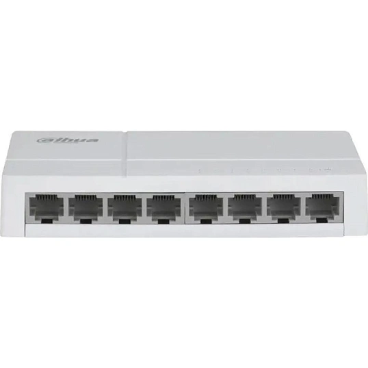 Коммутатор DAHUA DH-SF1008L 8-порт неупр,8x10/100 Base-T,1.6 Гбит/с,пласт